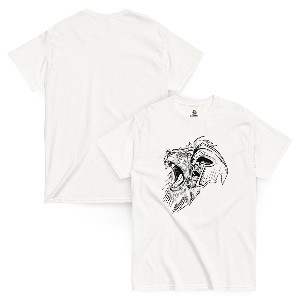 Unisex classic tee Lion and warrior