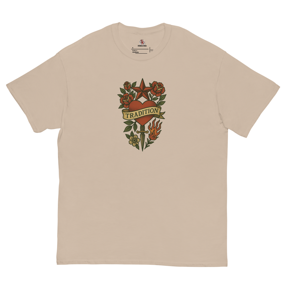 Unisex classic tee traditional 