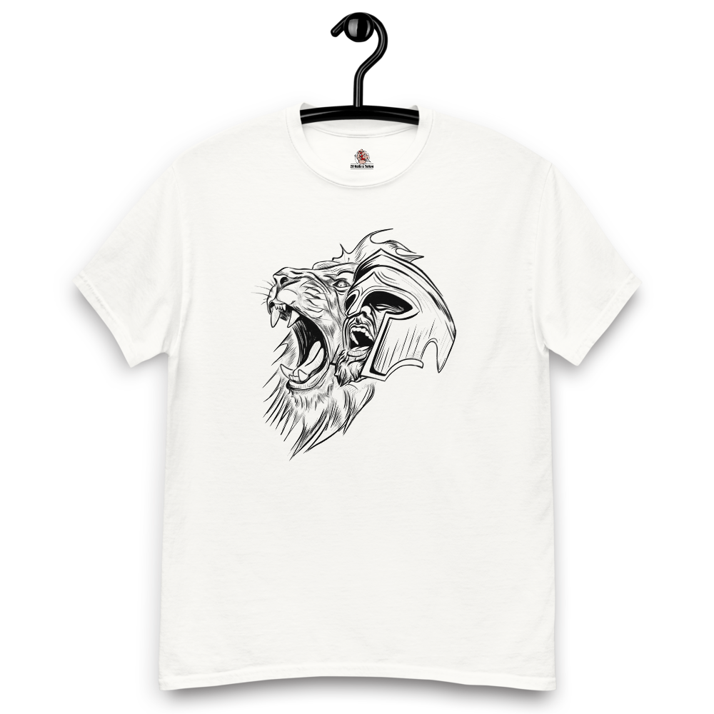 Unisex classic tee Lion and warrior