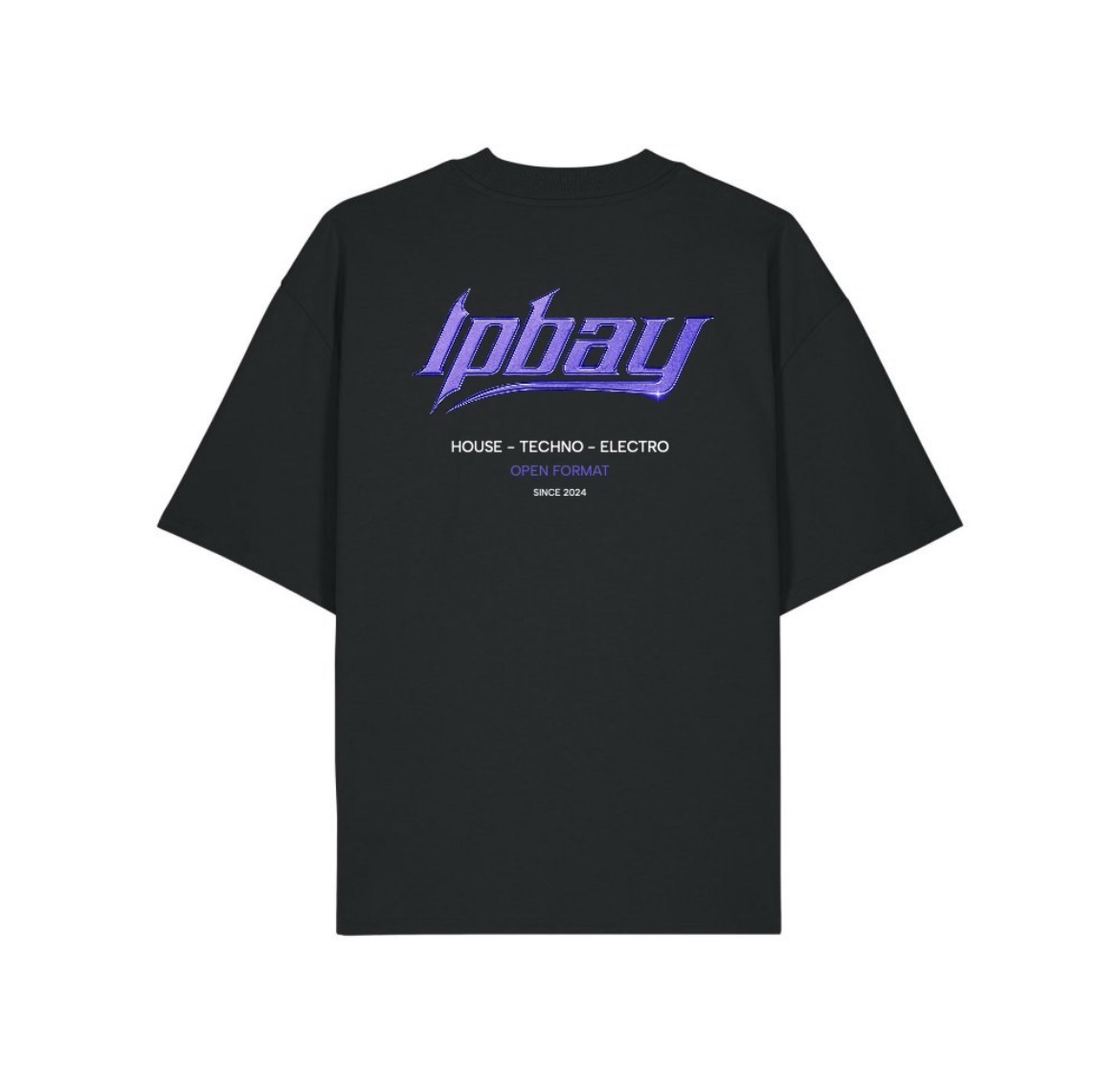 LPBAY TSHIRT OVERSIZE BLACK 2024 - Unisexe