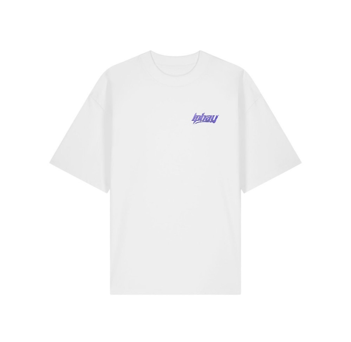 LPBAY TSHIRT OVERSIZE WHITE 2024 - Unisexe