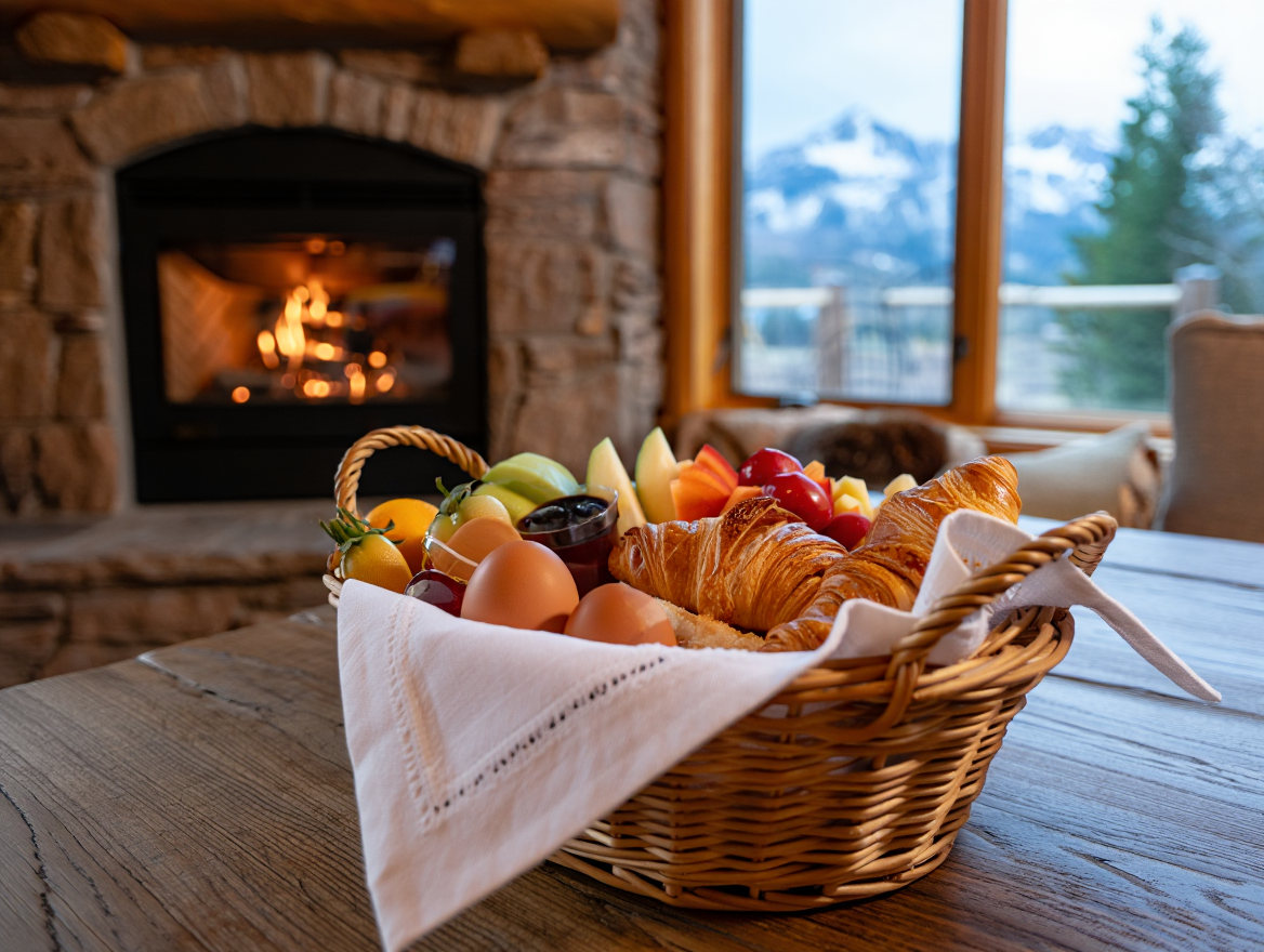 Cesta de Café da Manhã