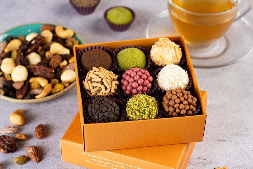  Kit 9 Brigadeiros gourmet