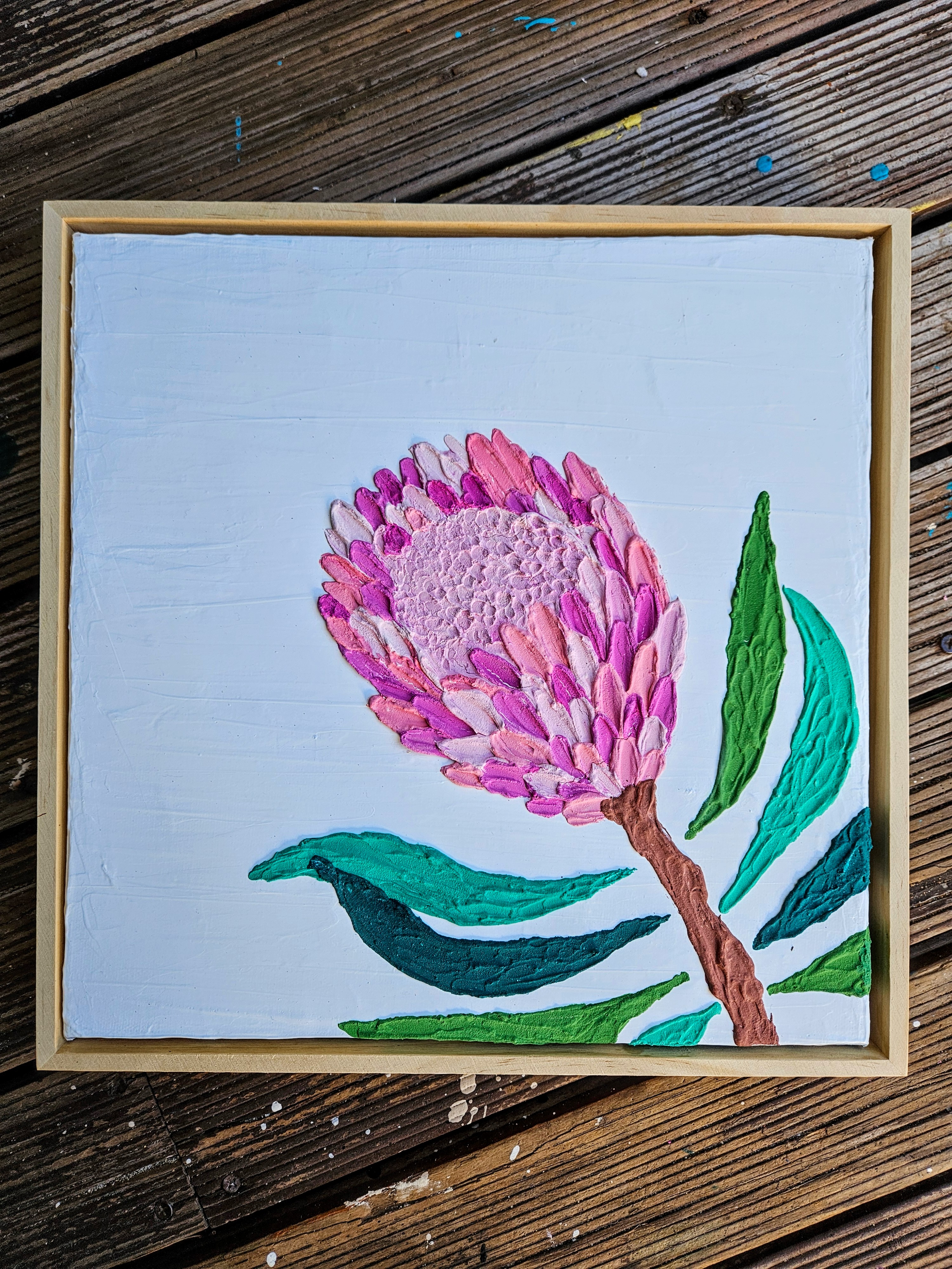 Textured Protea #2
