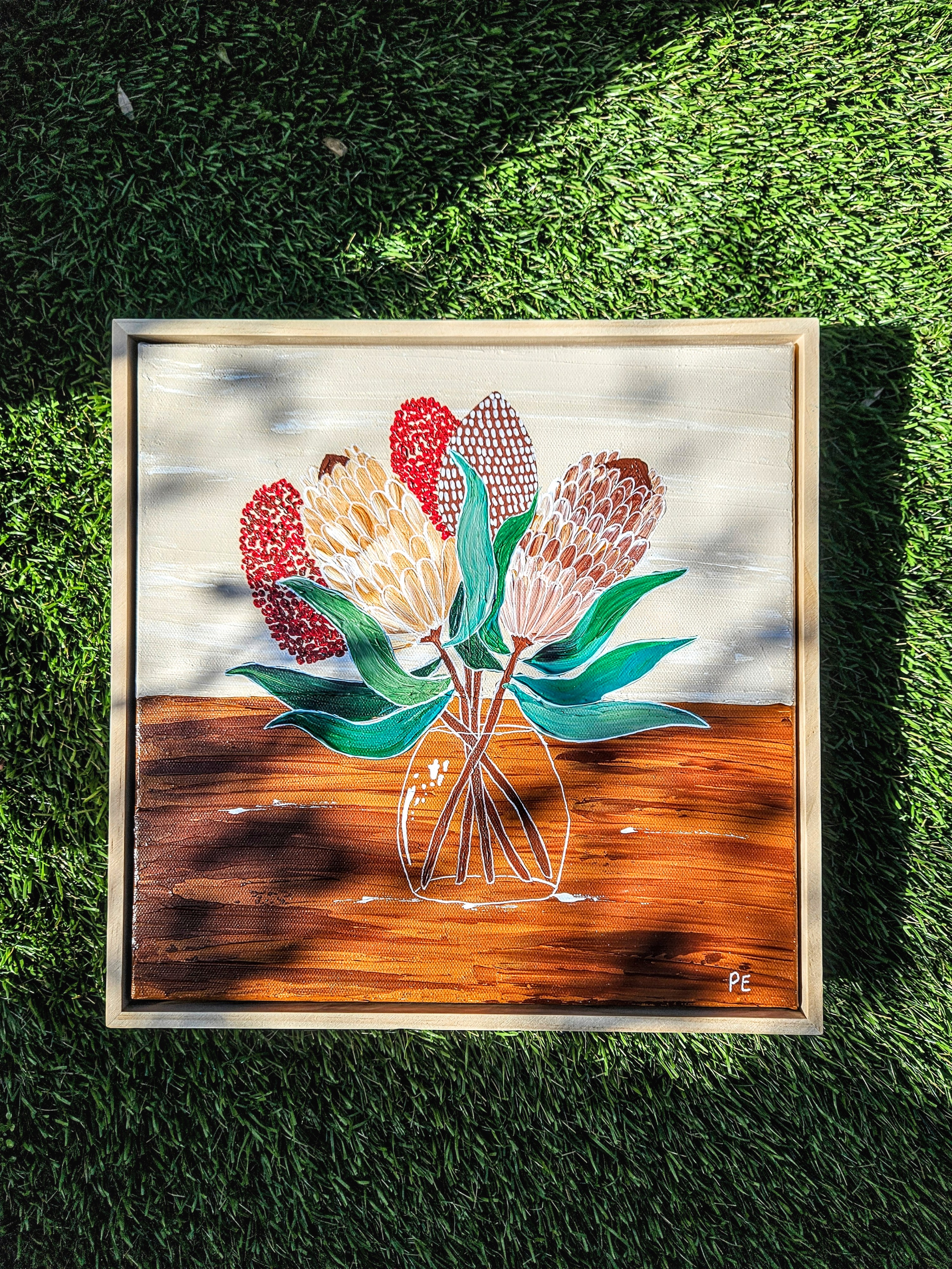 Protea bouquet in a vase #2