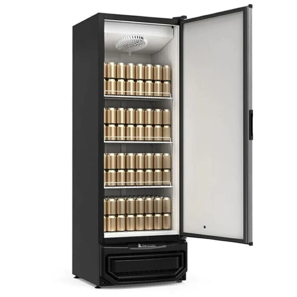 Cervejeira Vertical - Porta Cega - 196 Garrafas - 578L GCB-57 PR Preta 220v - Gelopar