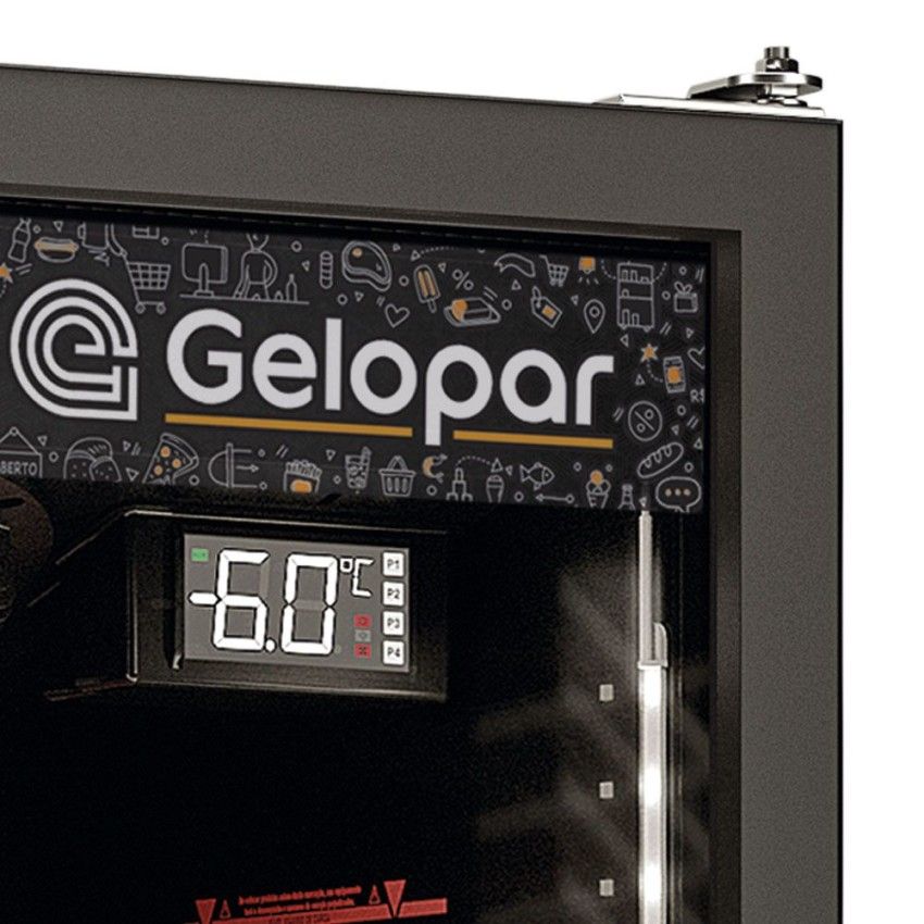 Expositor Vertical Conveniência - 3 Portas Cerveja e Carnes - 1468 Litros GCBC-1450 CB PR Preta 220v - Gelopar