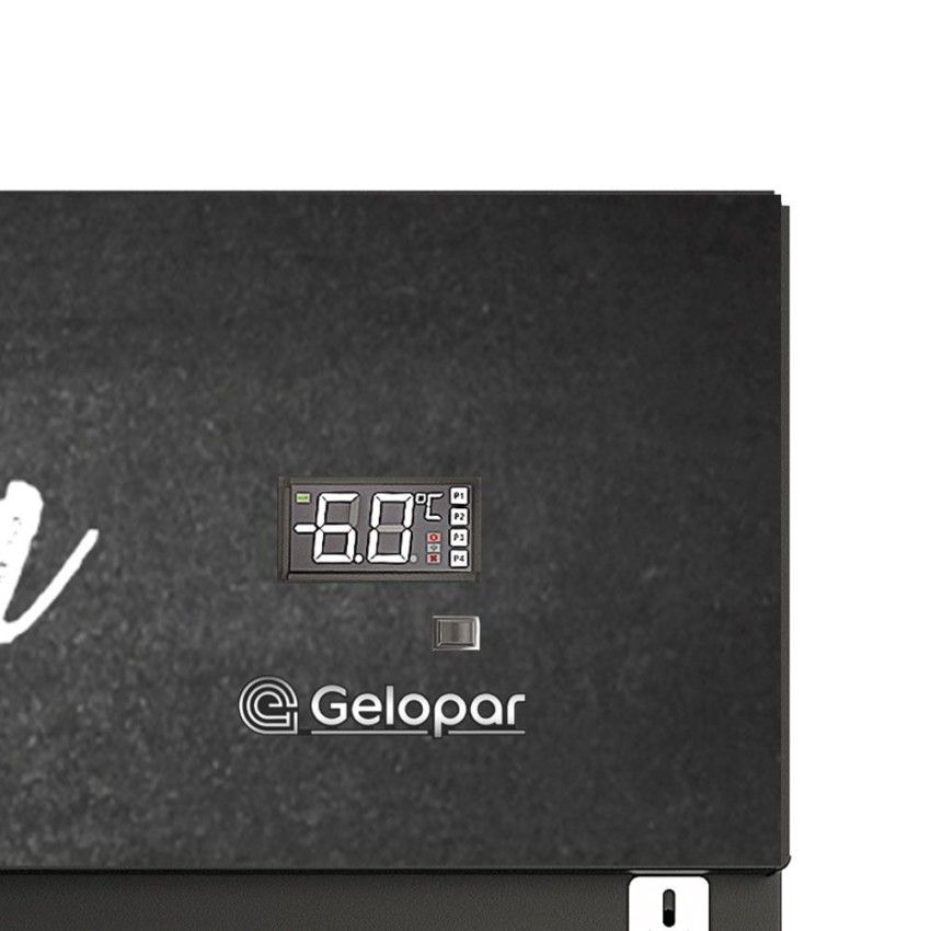Cervejeira Mini-Câmara de Bebidas 2 Portas - 1.421 Litros GMCB-2P Preta 220v - Gelopar