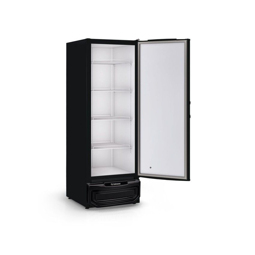 Freezer Vertical Porta Cega - Tripla Ação GPC-57 TE Preta 220v - Gelopar