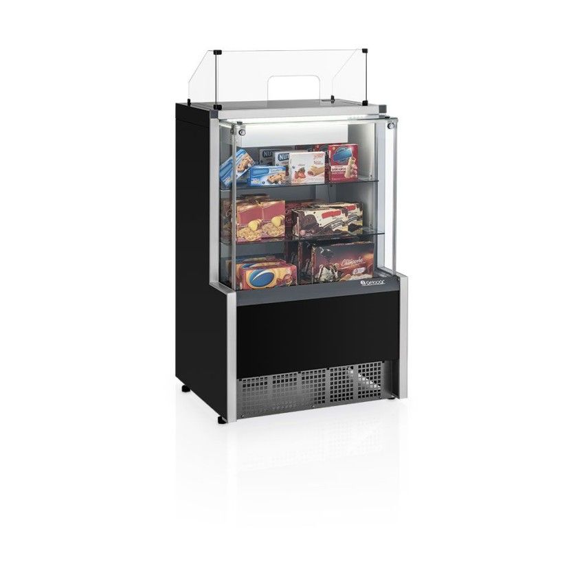 Vitrine Neutra Balcão Caixa Aurora MPXA-075R PR Gelopar 220V