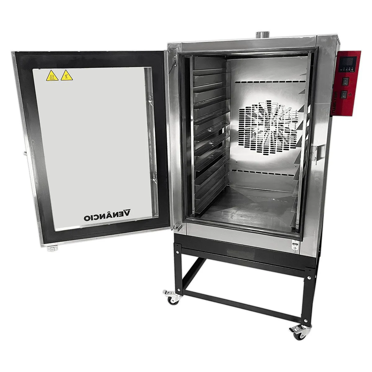 Forno Turbo Elétrico Twister 10 Esteiras Inox Venâncio FVT10E Monofásico 220V