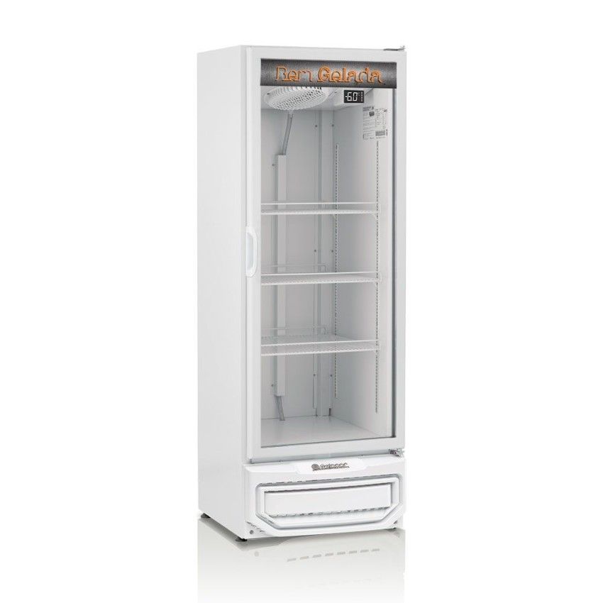 Cervejeira Vertical - Vidro Duplo Temperado 410 Litros GRBA-400 PV BR Branca 220v - Gelopar
