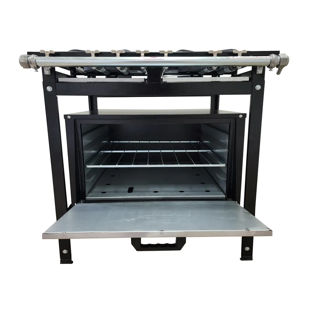 Fogão 4 bocas com forno 120L Extra Grande 4QD BP 30x30 - Diamond SQ - Cefaz