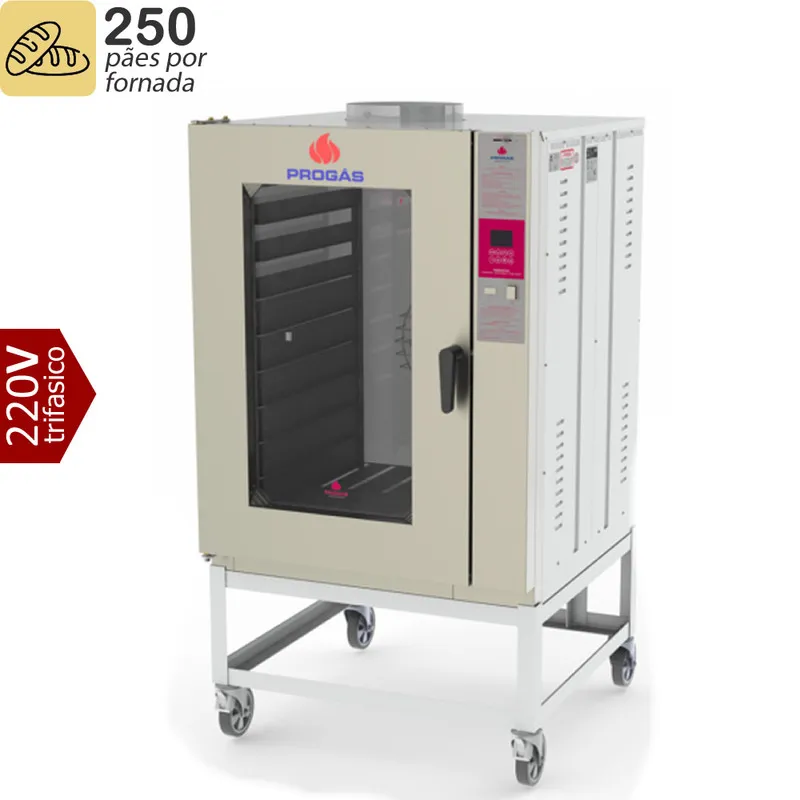 Forno Turbo Elétrico 10 Esteiras PRP-10000 E Style 380v Trifásico - Progás