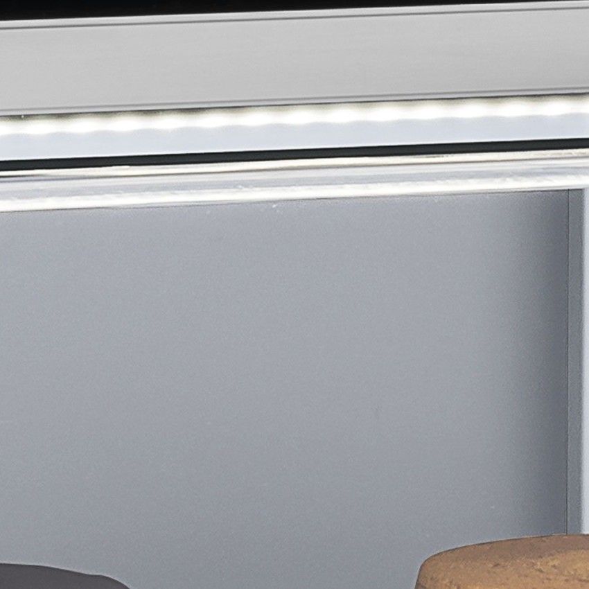 Balcão Vitrine Neutra Aurora - 1,40M MPNA-140 R Preta 220v - Gelopar