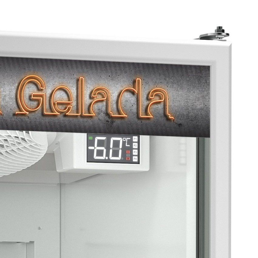 Cervejeira Vertical - Vidro Duplo Temperado 410 Litros GRBA-400 PV BR Branca 220v - Gelopar