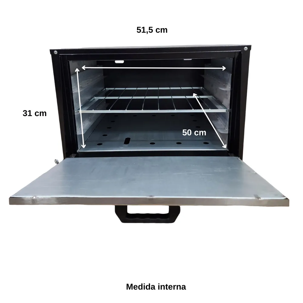 Fogão 4 bocas com forno 120L Extra Grande 4QD BP 30x30 - Diamond SQ - Cefaz