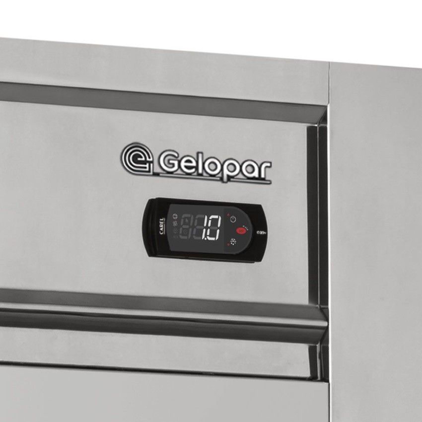 Refrigerador - Geladeira Comercial Em Inox GREP-6P AI 6 Portas Gelopar 220v