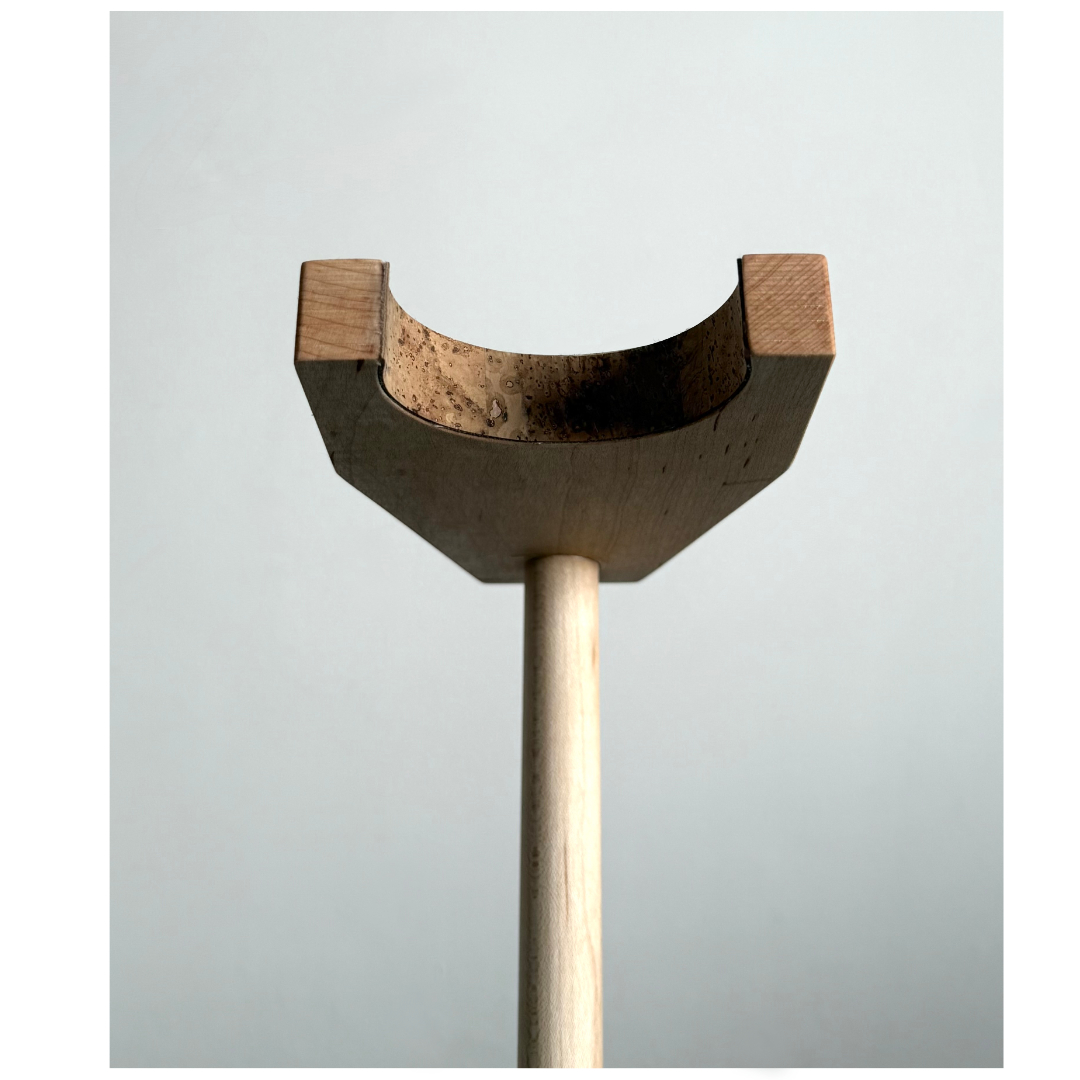 Maple Dowel guitar stand