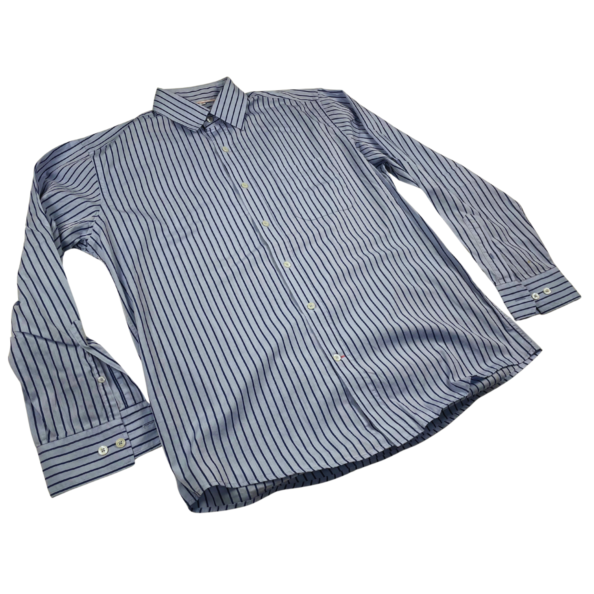 Chemise - bleue à Rayures