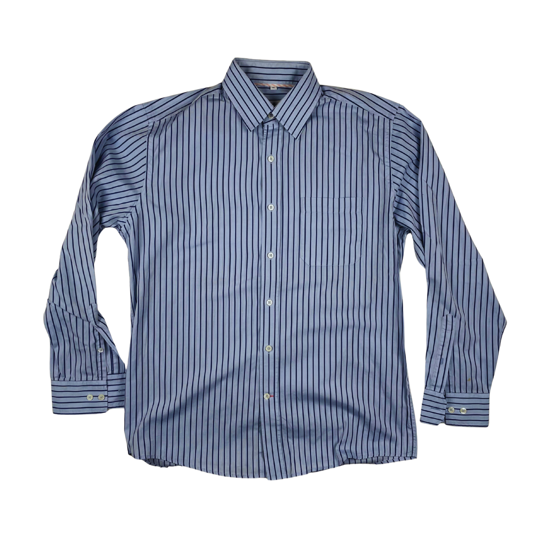 Chemise - bleue à Rayures