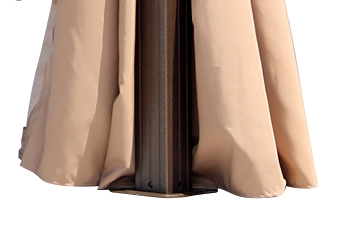 3*3 Meter Metal Top Gazebo With Mosquito net and Curtain (2 Year Warranty)