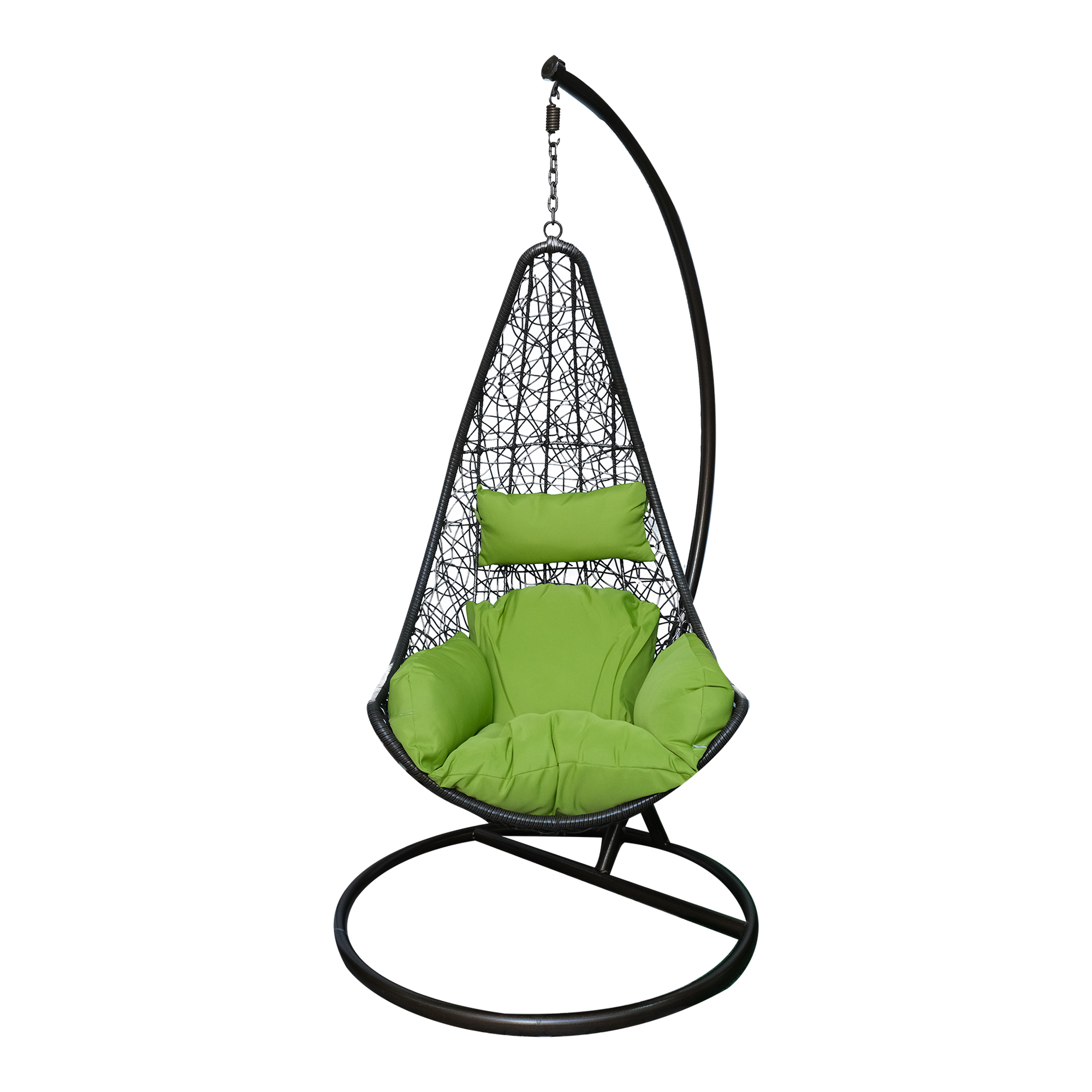 Rattan Single Swing With Cushion (1 Year Warranty)