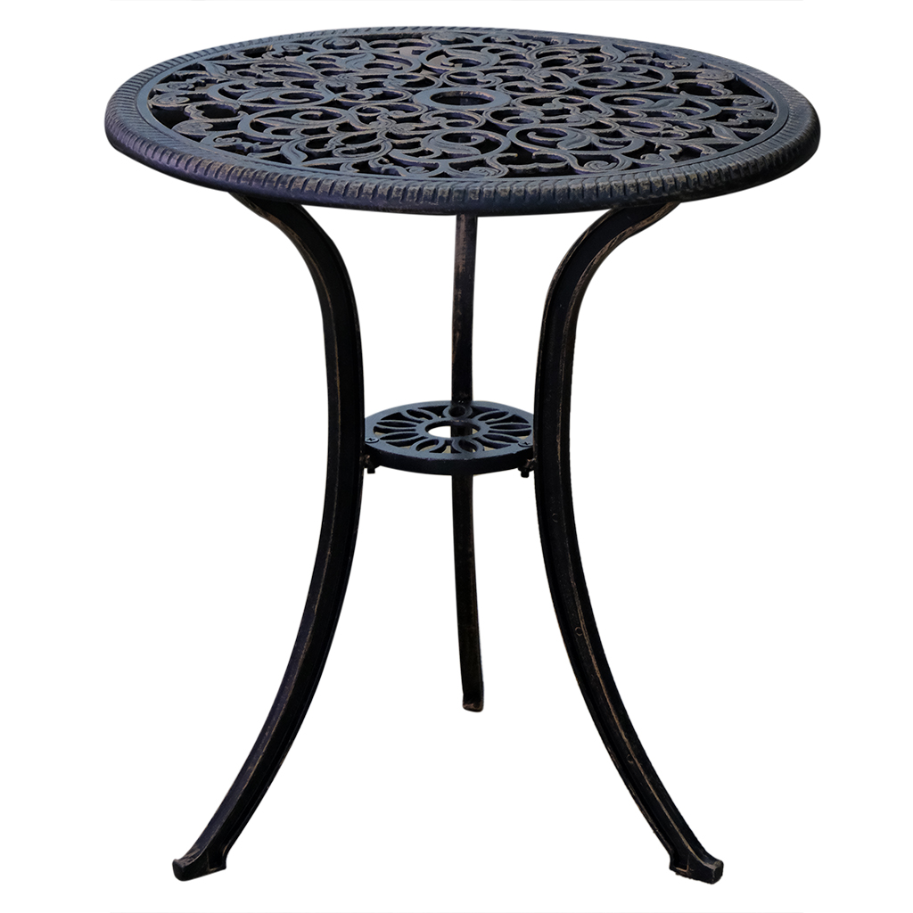 Cast Aluminum Brown Balcony Set