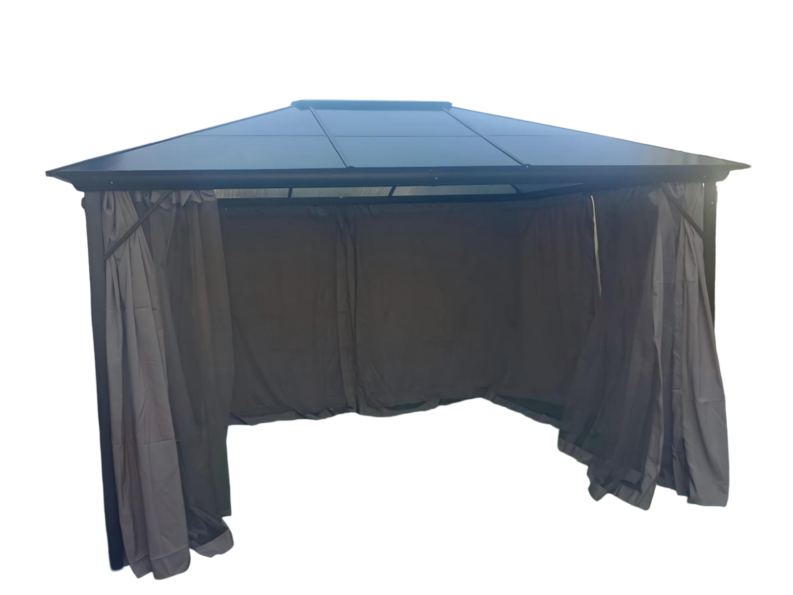3*4cm Fiber Top Gazebo With Mosquito Net and Curtain (1 Year Warranty)
