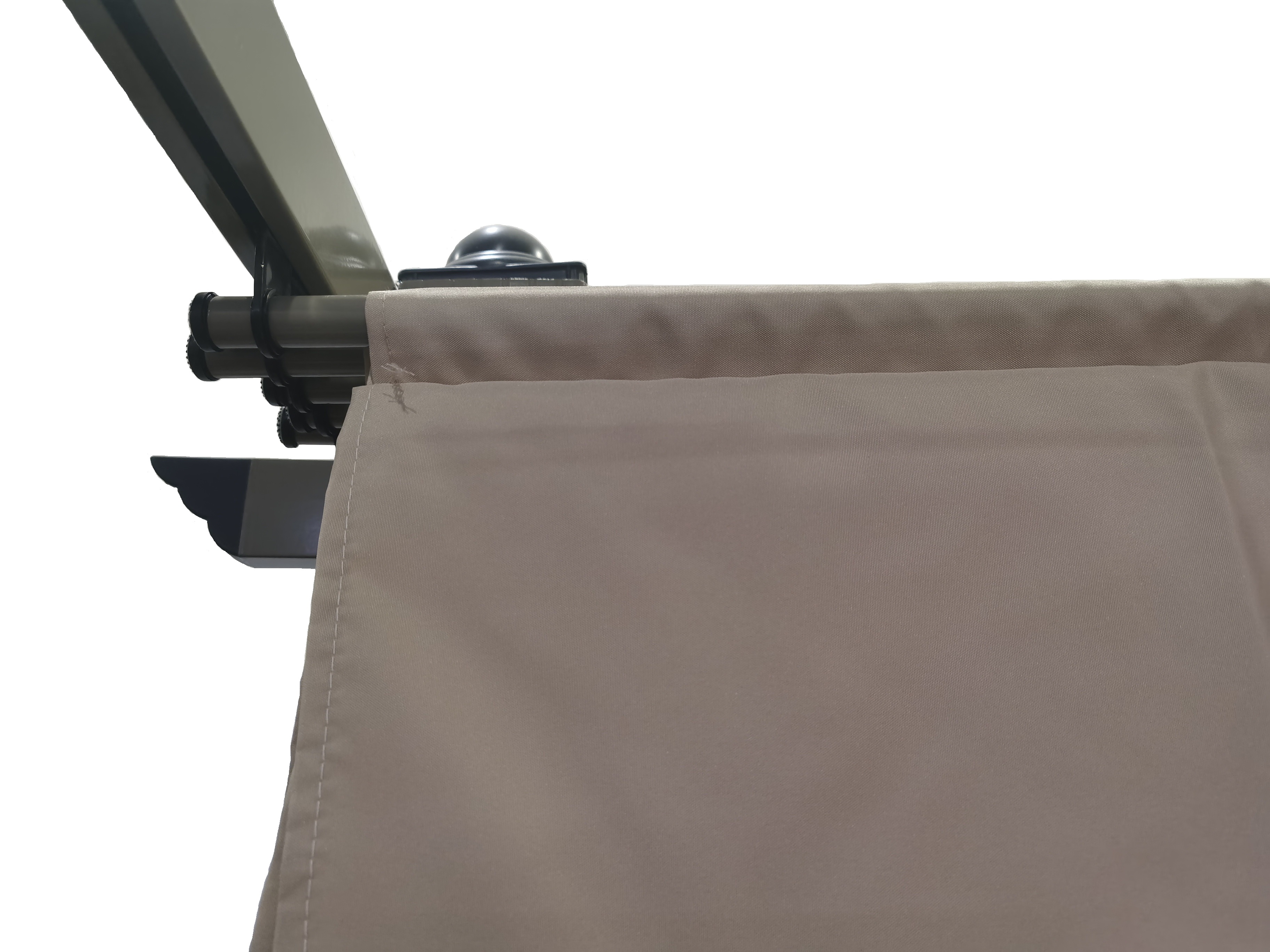 3*3 Meter Aluminium Gazebo With Beige Fabric(1 Year Warranty)