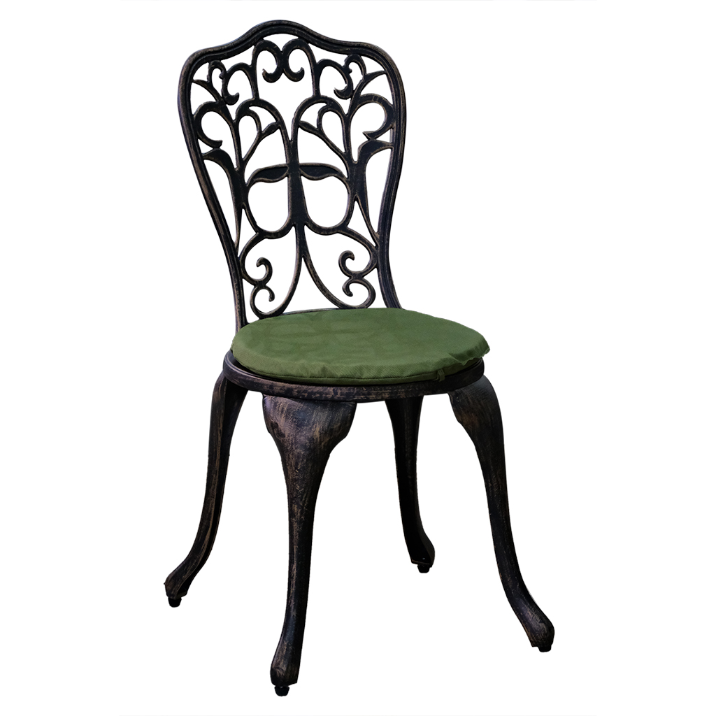 Cast Aluminum Brown Balcony Set