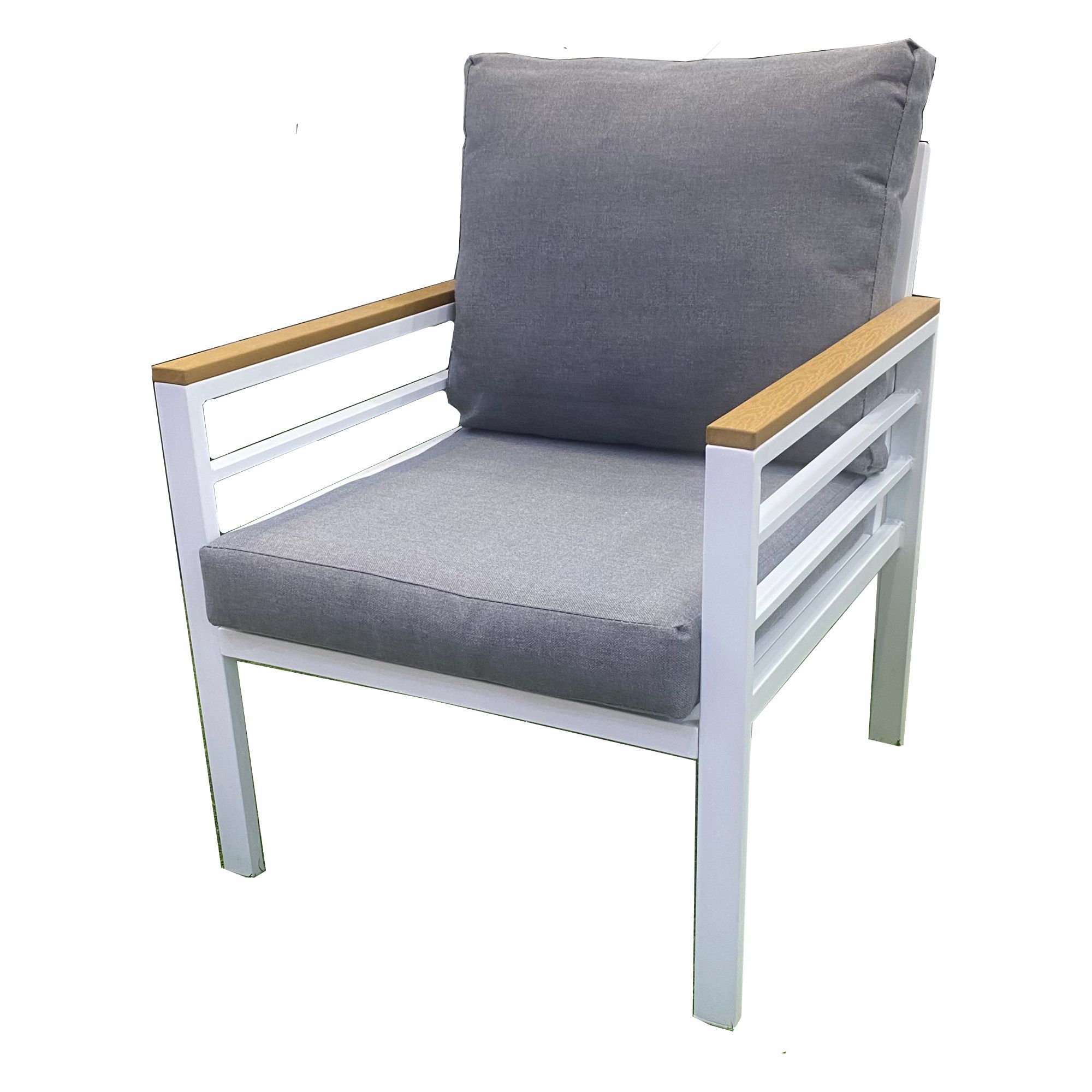 Aluminium 7 Seater Sofa Set with Dining Table