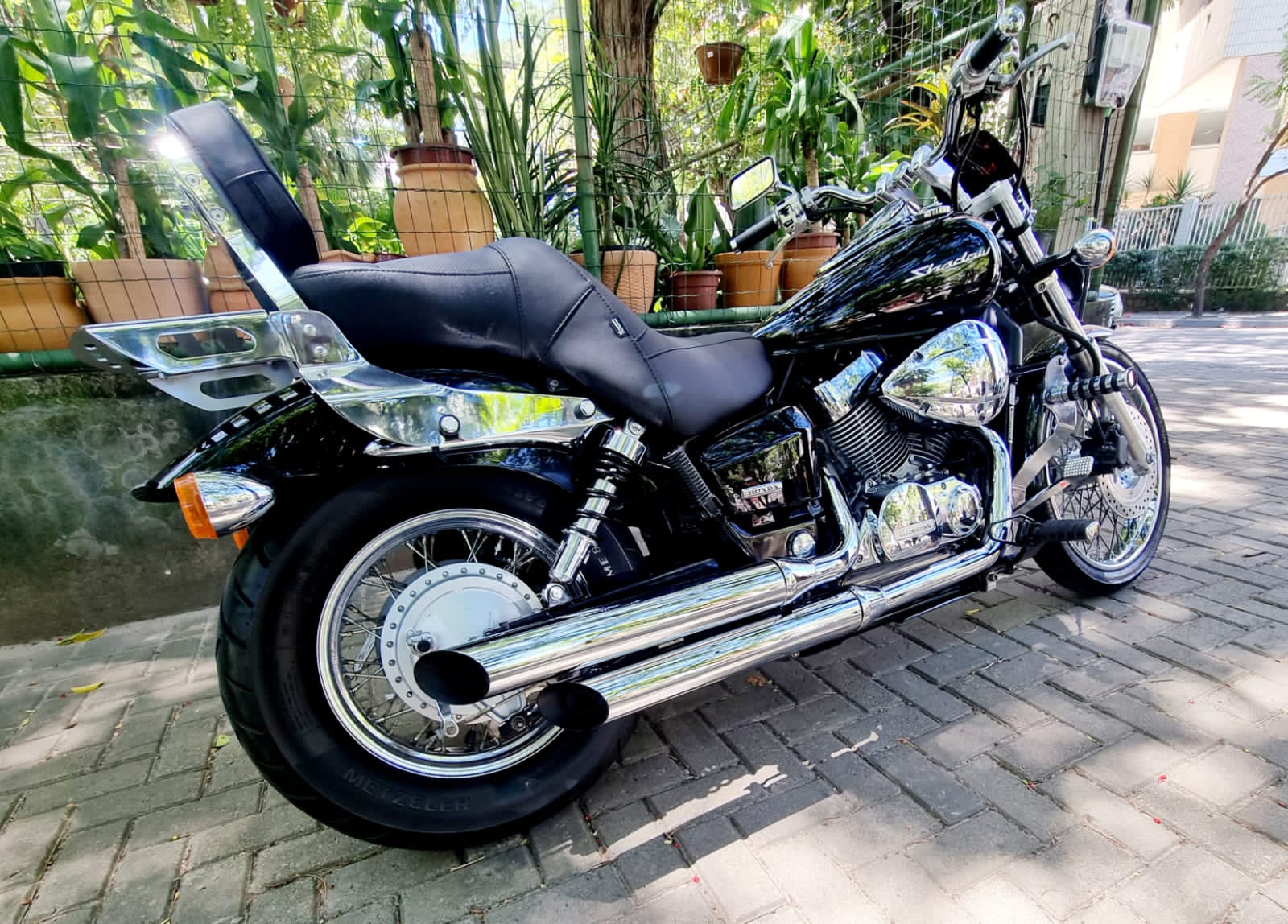 Escapamento Shadow 750 3" CH LT 