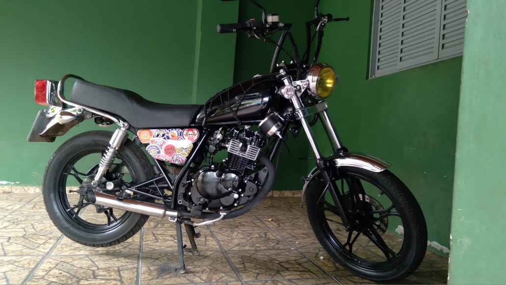 Ponteira Intruder 125 cromado 