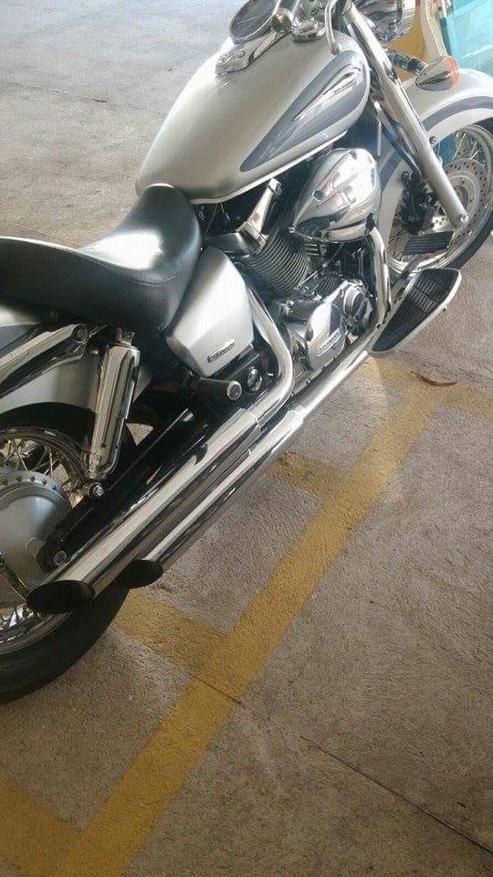 Escapamento Shadow 750 3" CH LT 