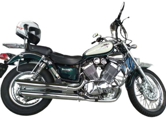 Escapamento Virago 535 3" CH BX Cromado