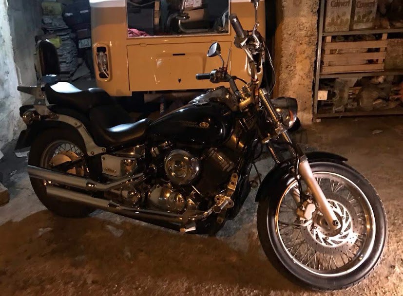 Escapamento Drag Star 650 CH LAT Cromado