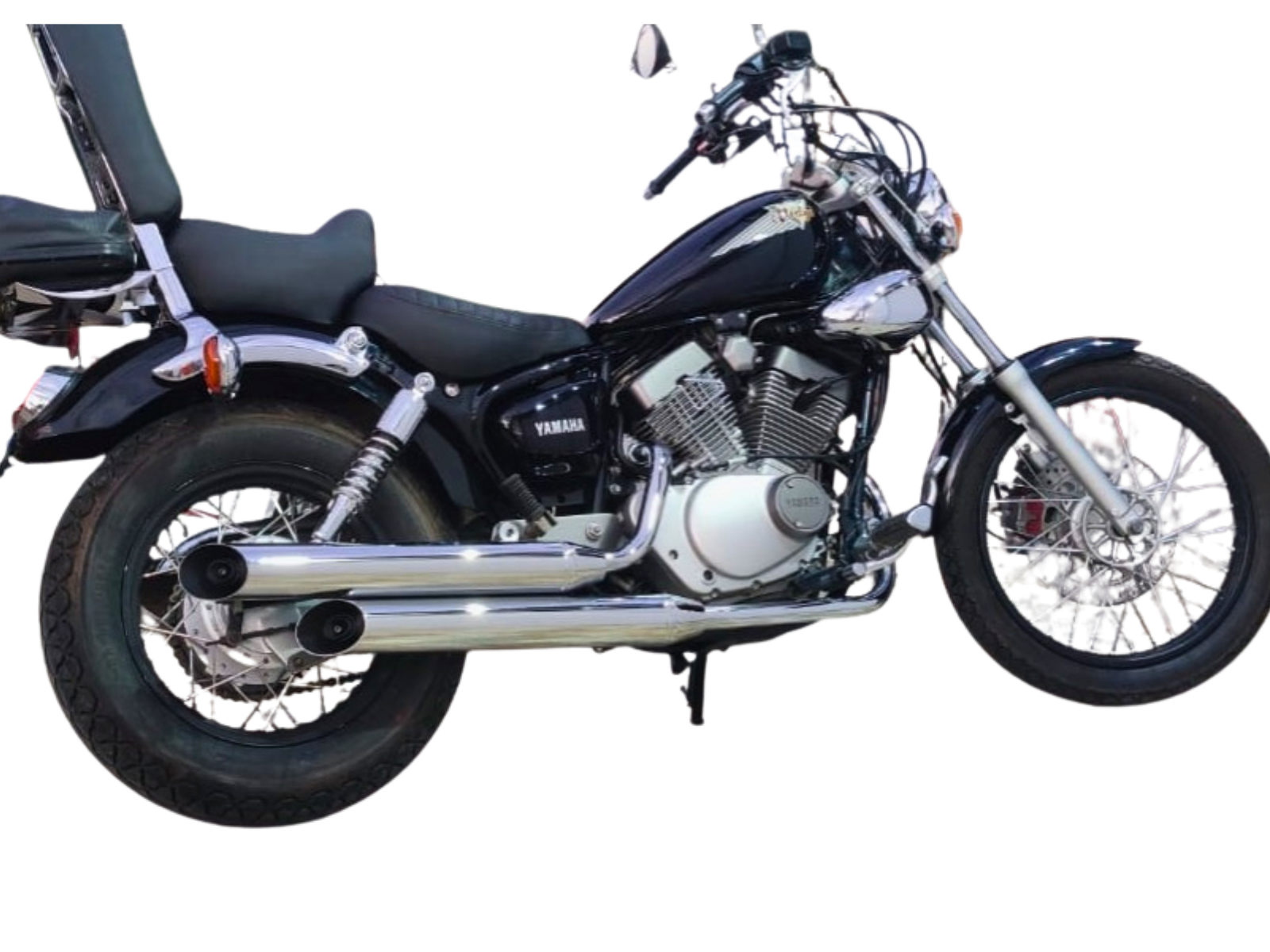 Escapamento Virago 250 3" CH LAT Cromado