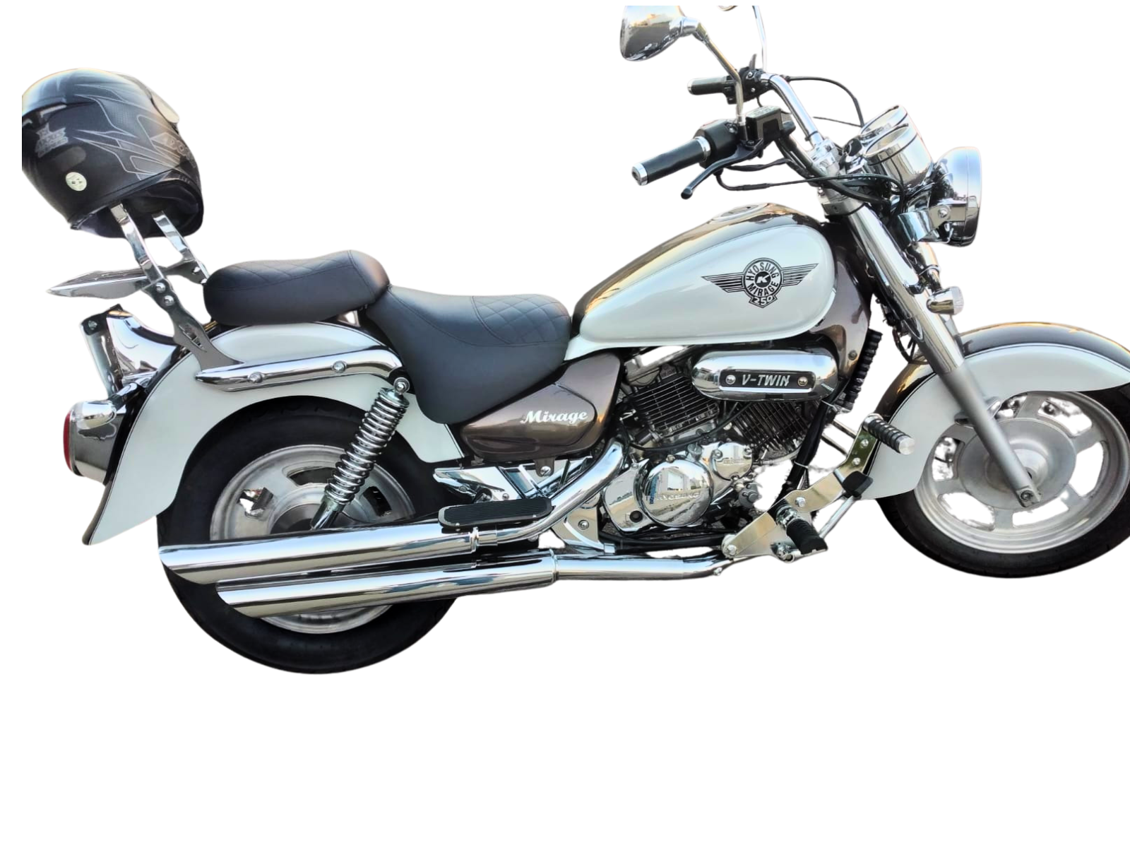 Escapamento Mirage 250 CH BX Cromado