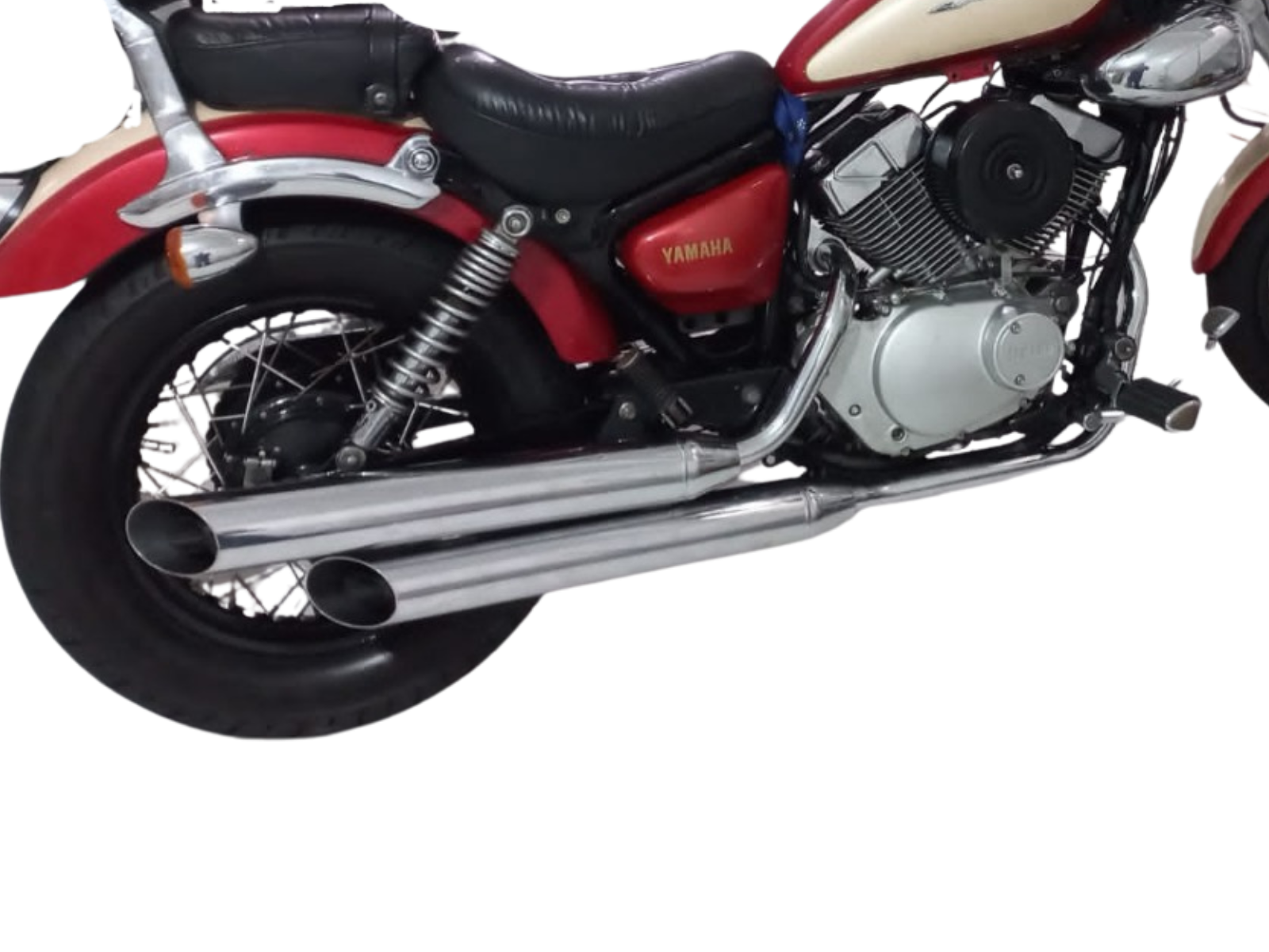 Escapamento Virago 250 3" CH LAT Cromado