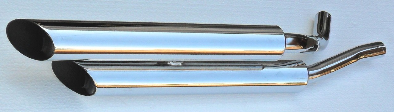 Ponteira dupla Intruder 250 Cromado