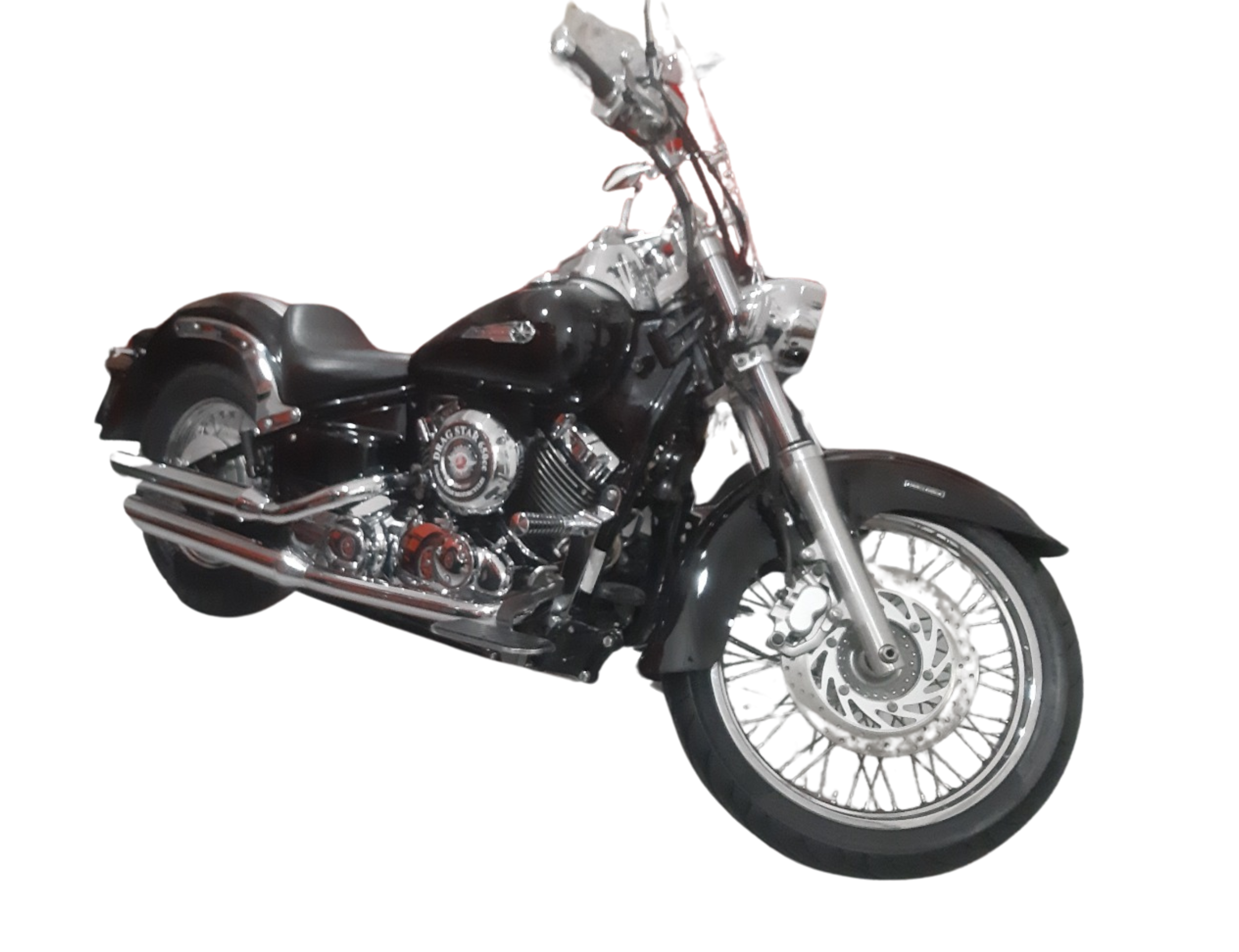 Escapamento DRAG STAR 650 CH BX Cromado 