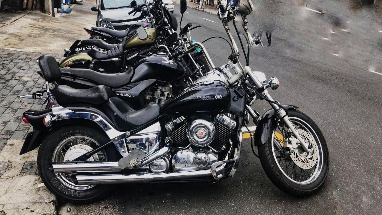 Escapamento Drag Star 650 CH LAT Cromado