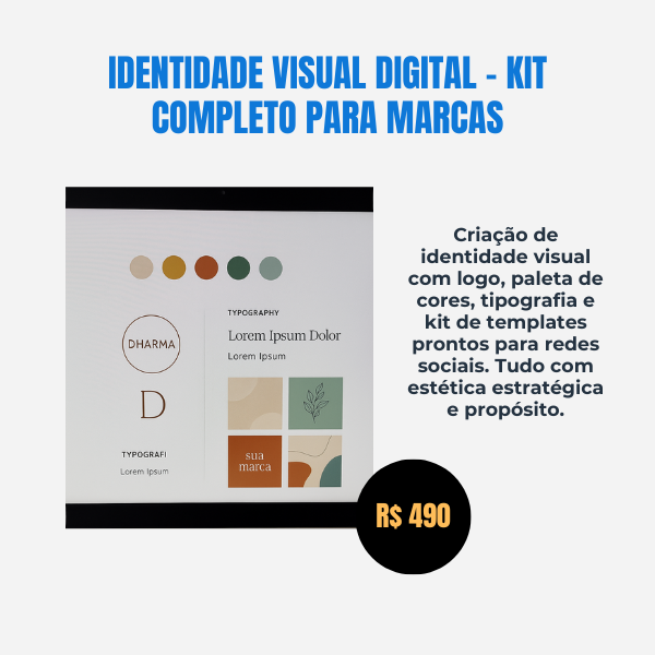 Identidade Visual Digital – Kit Completo para Marcas