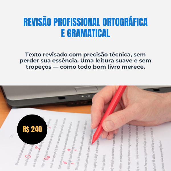 Revisão Profissional Ortográfica e Gramatical