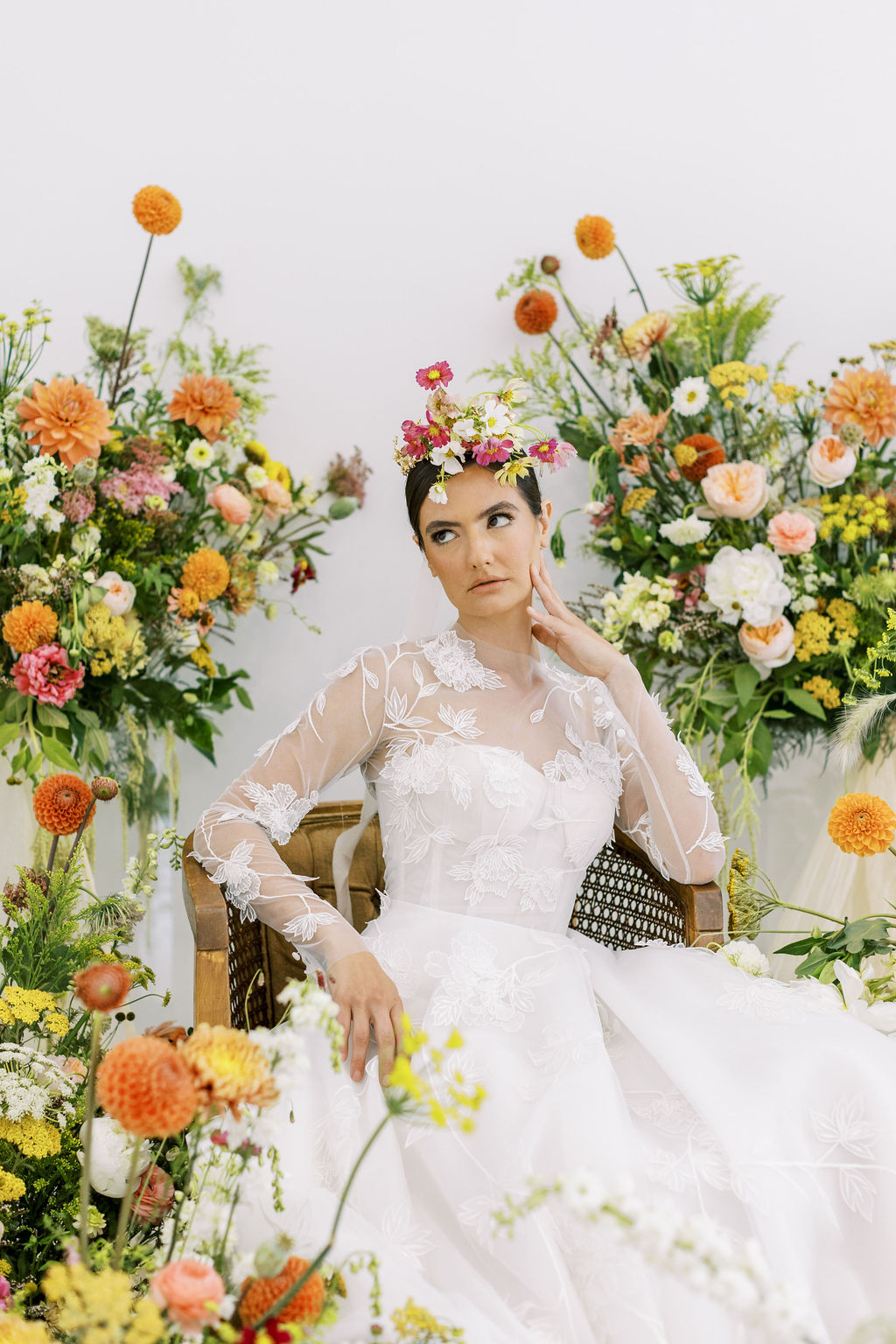 The MIA Ivory Bridal Gown