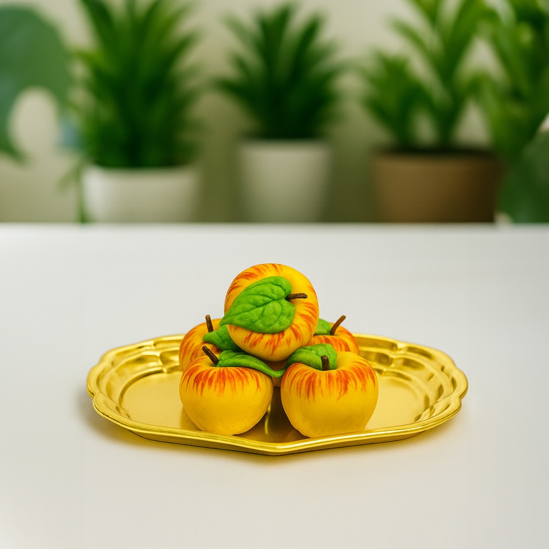 Marzipan Apple Sweets