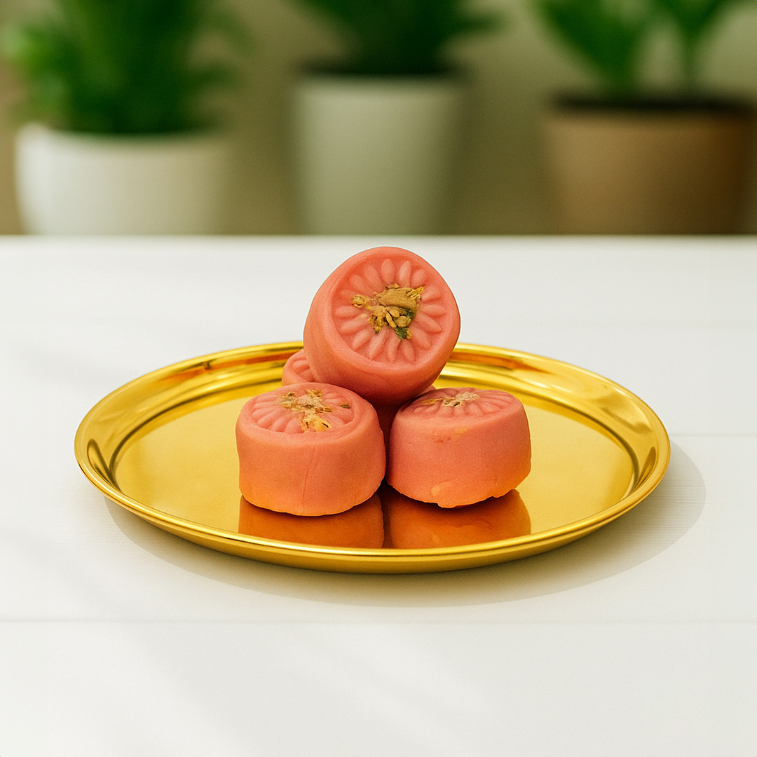 Rose-Flavored Mooncakes
