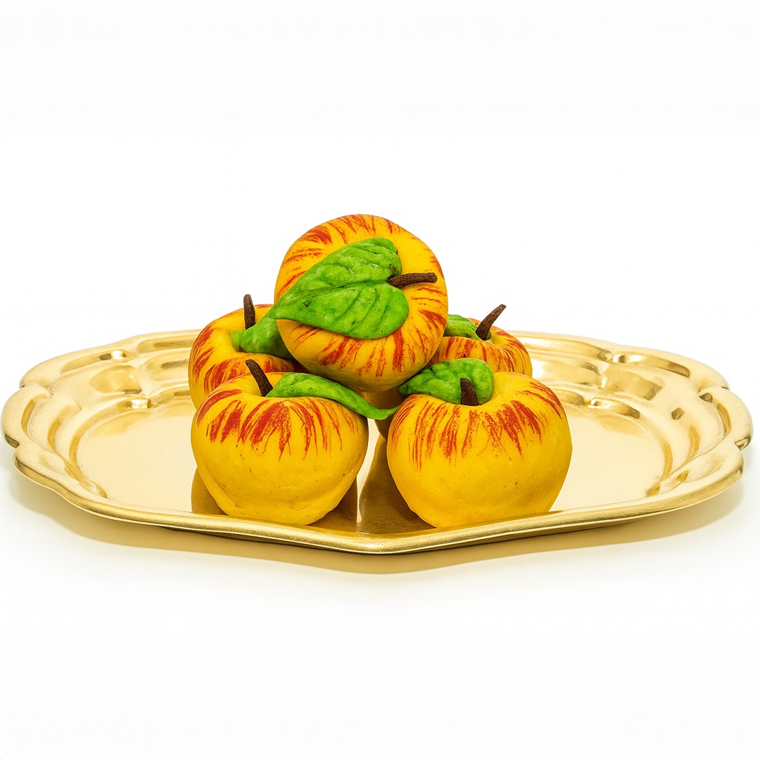 Marzipan Apple Sweets