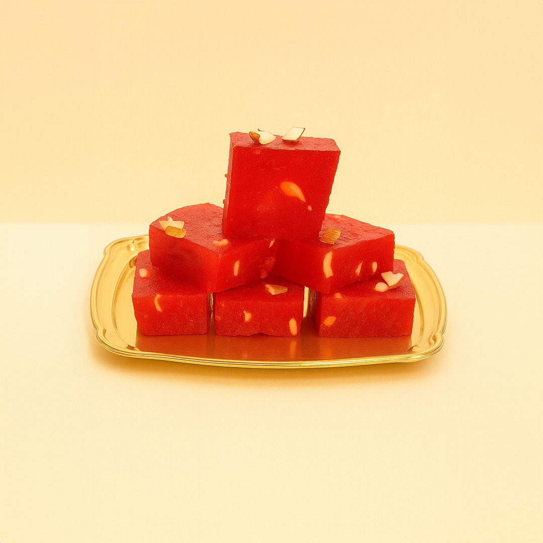 Cashew Watermelon Barfi
